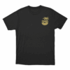 SML Palm Tree T Shirt Black